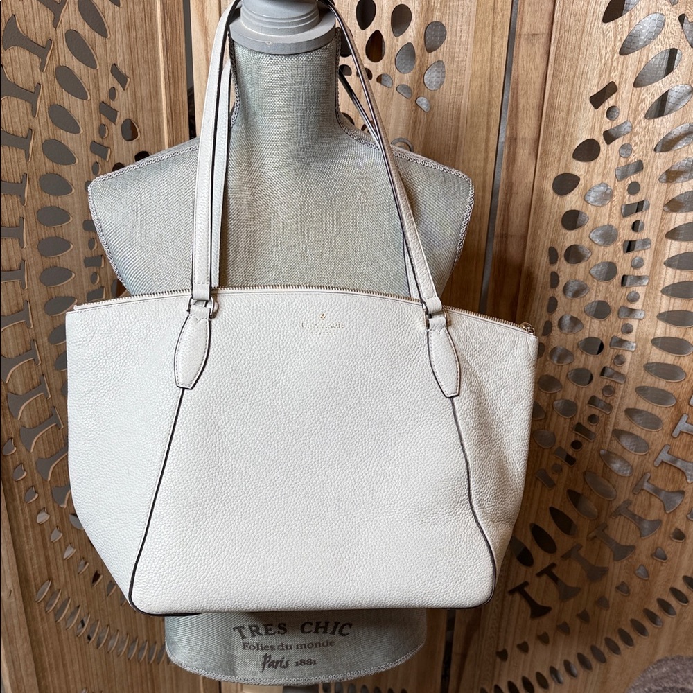 Kate Spade light gray Tote Bag